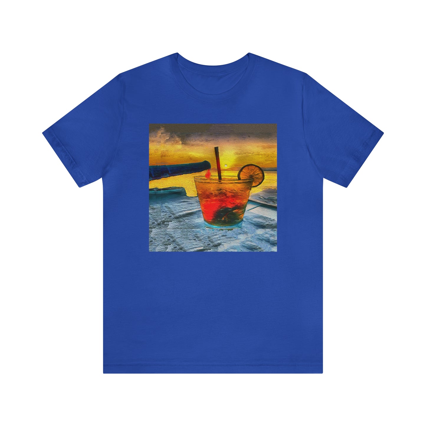 Happy Hour on Sifnos (Greece) - - Classic Jersey Short Sleeve Tee
