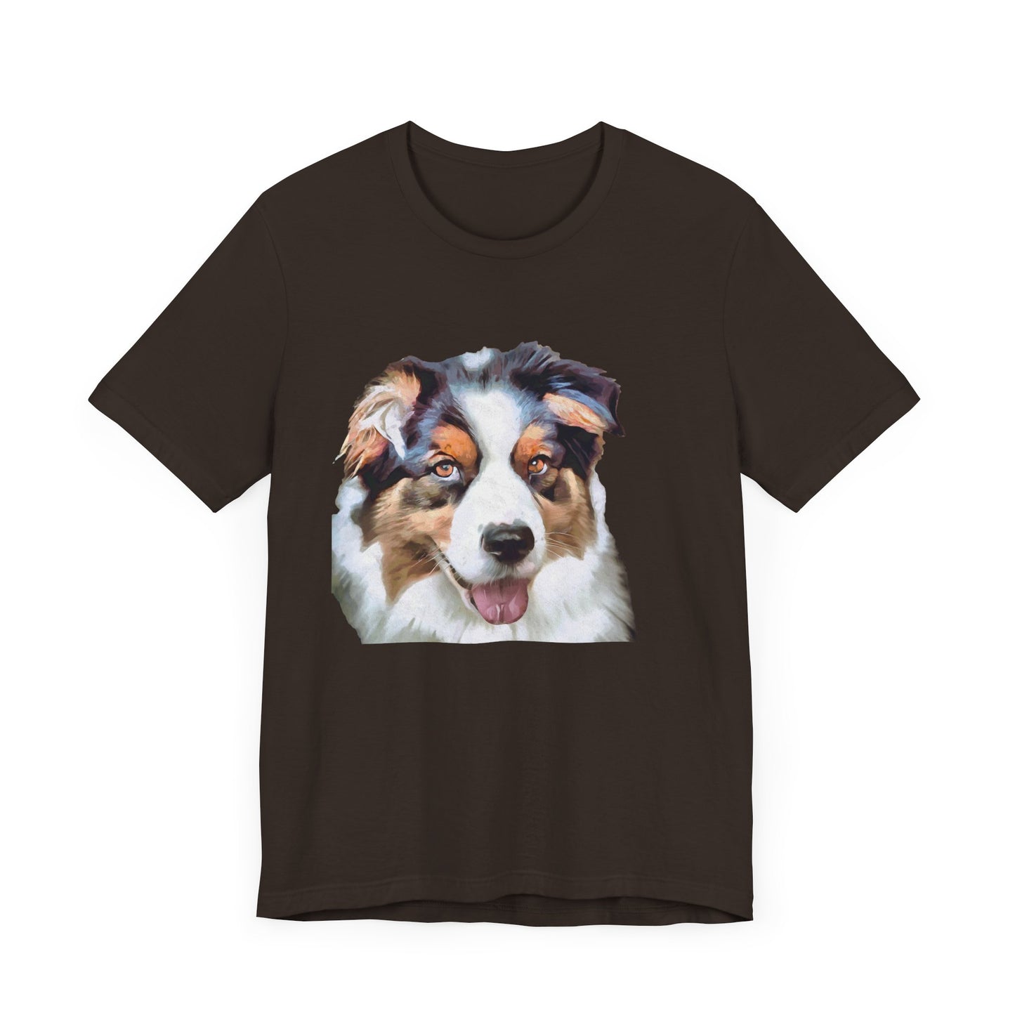 Australian Shepherd 'Blue Merle' Unisex Jersey Short Sleeve Tee