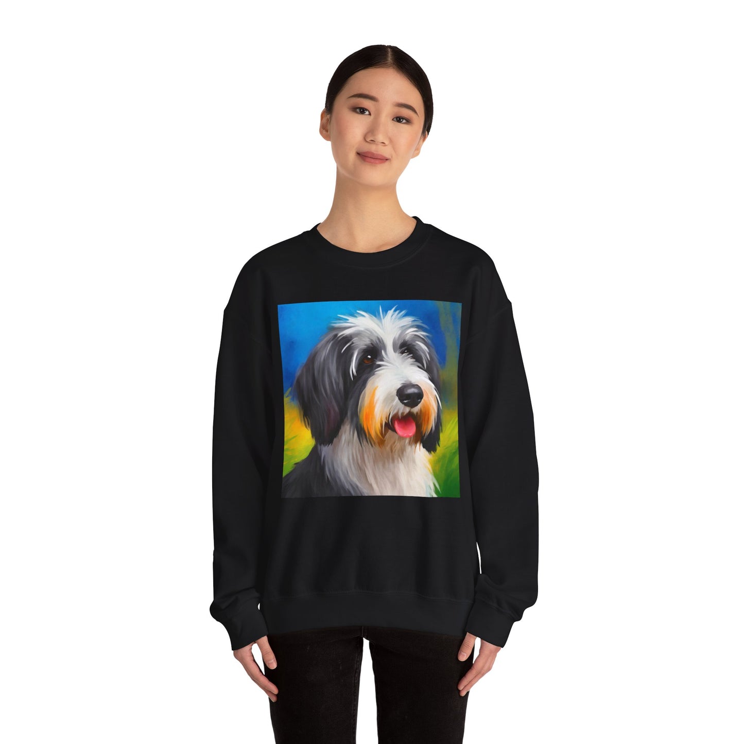 Polish Lowland Sheepdog Unisex Crewneck Sweatshirt