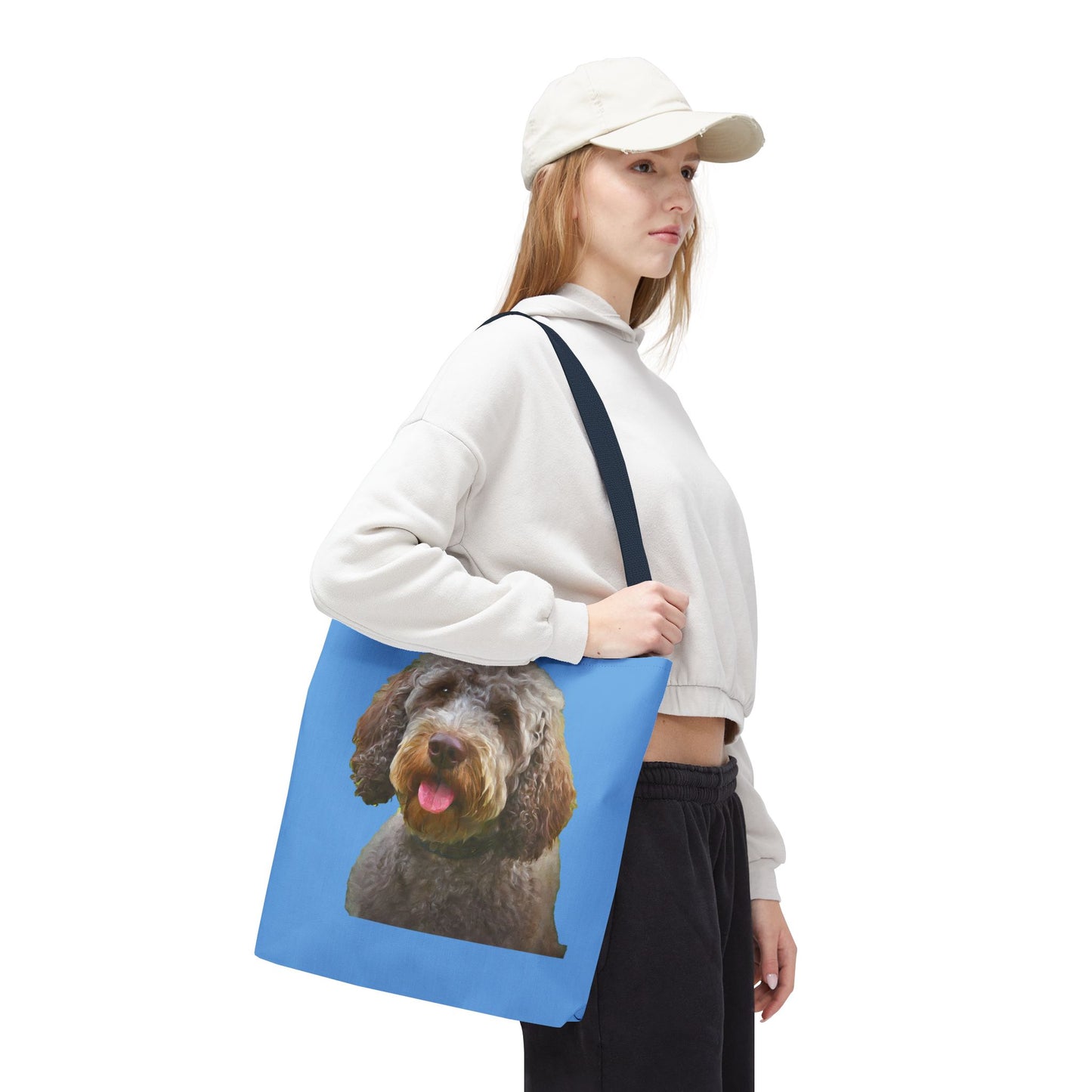 Lagotto Romagnolo Polyester Tote Bag
