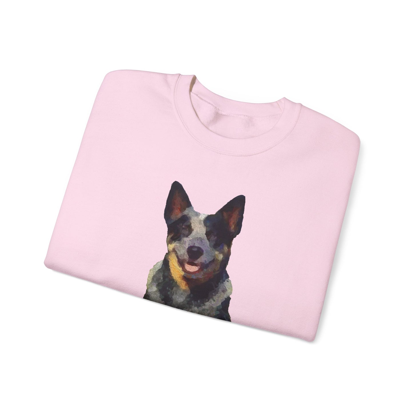 Blue Heeler 'Bailey' - Australian Cattle Dog Unisex 50/50 Crewneck Sweatshirt