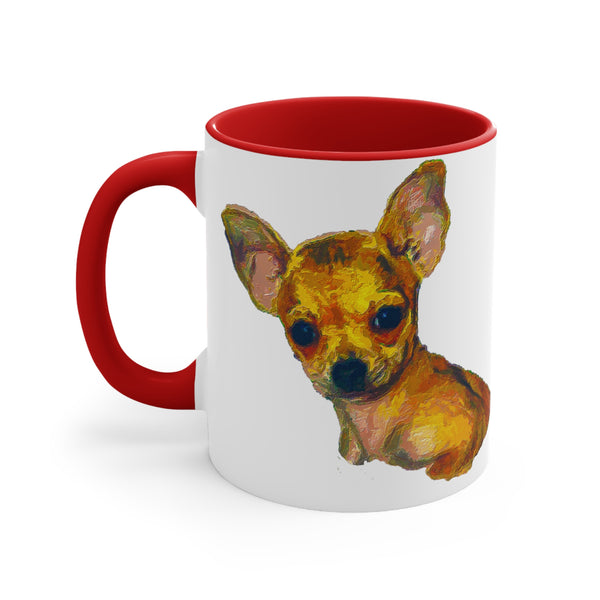 Chihuahua 'Belle' Ceramic Accent Coffee Mug, 11oz