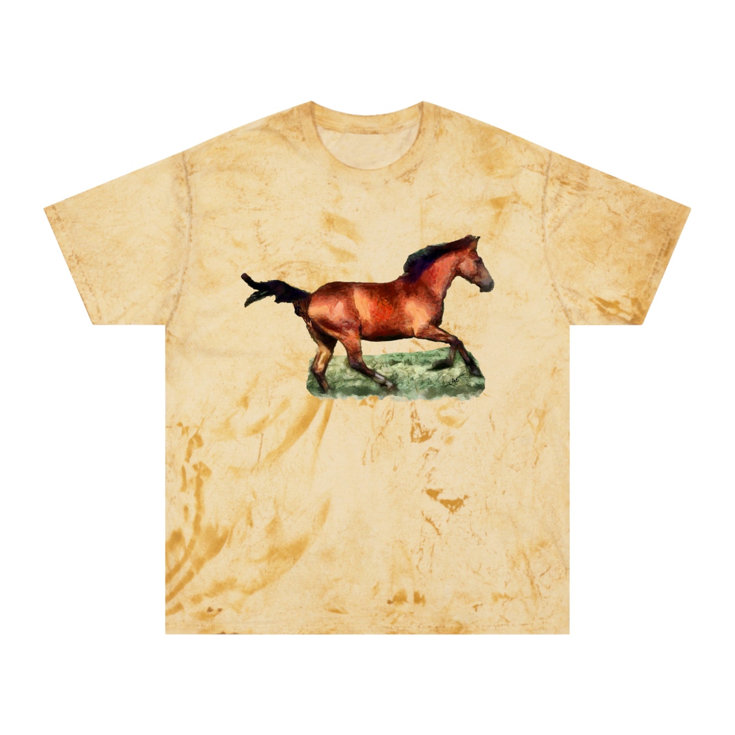 Horse 'Sam' Unisex Cotton Color Blast T-Shirt