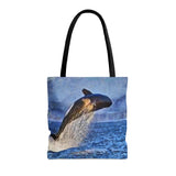 Whale 'The Leviathan' Tote Bag: Sea's Stylish Companion
