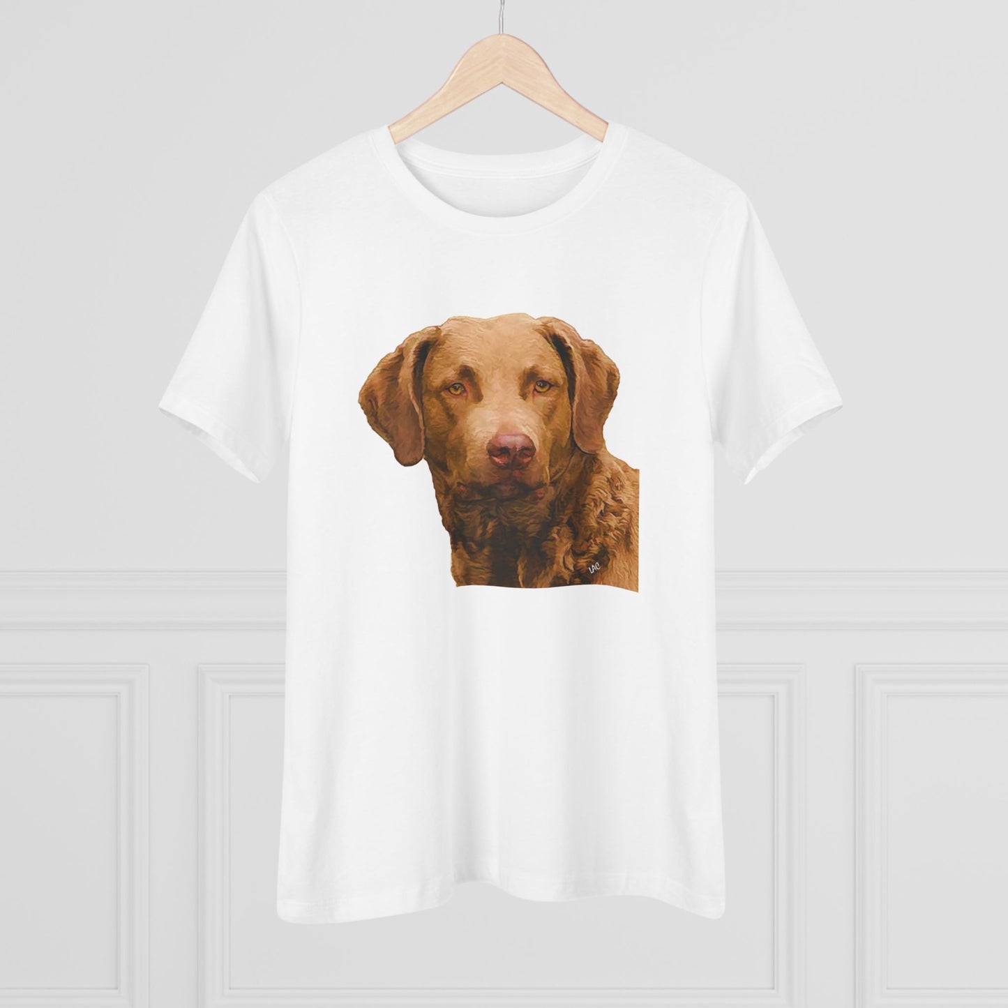 Chesapeake Bay Retriever Women's Relaxed Fit Cotton Tee