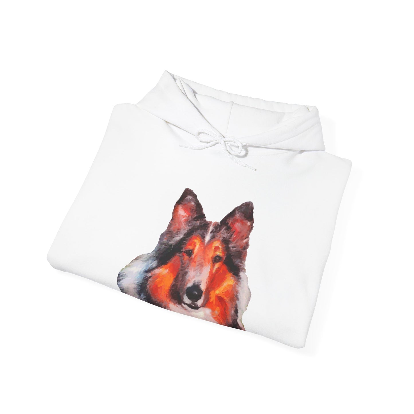 Rough Coated Collie Love Unisex Hoodie