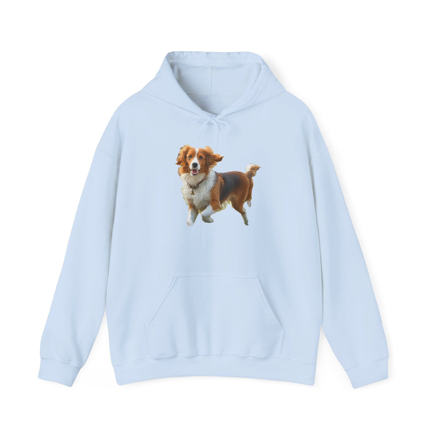 Nederlandse Kooikerhondje Unisex 50/50 Hooded Sweatshirt