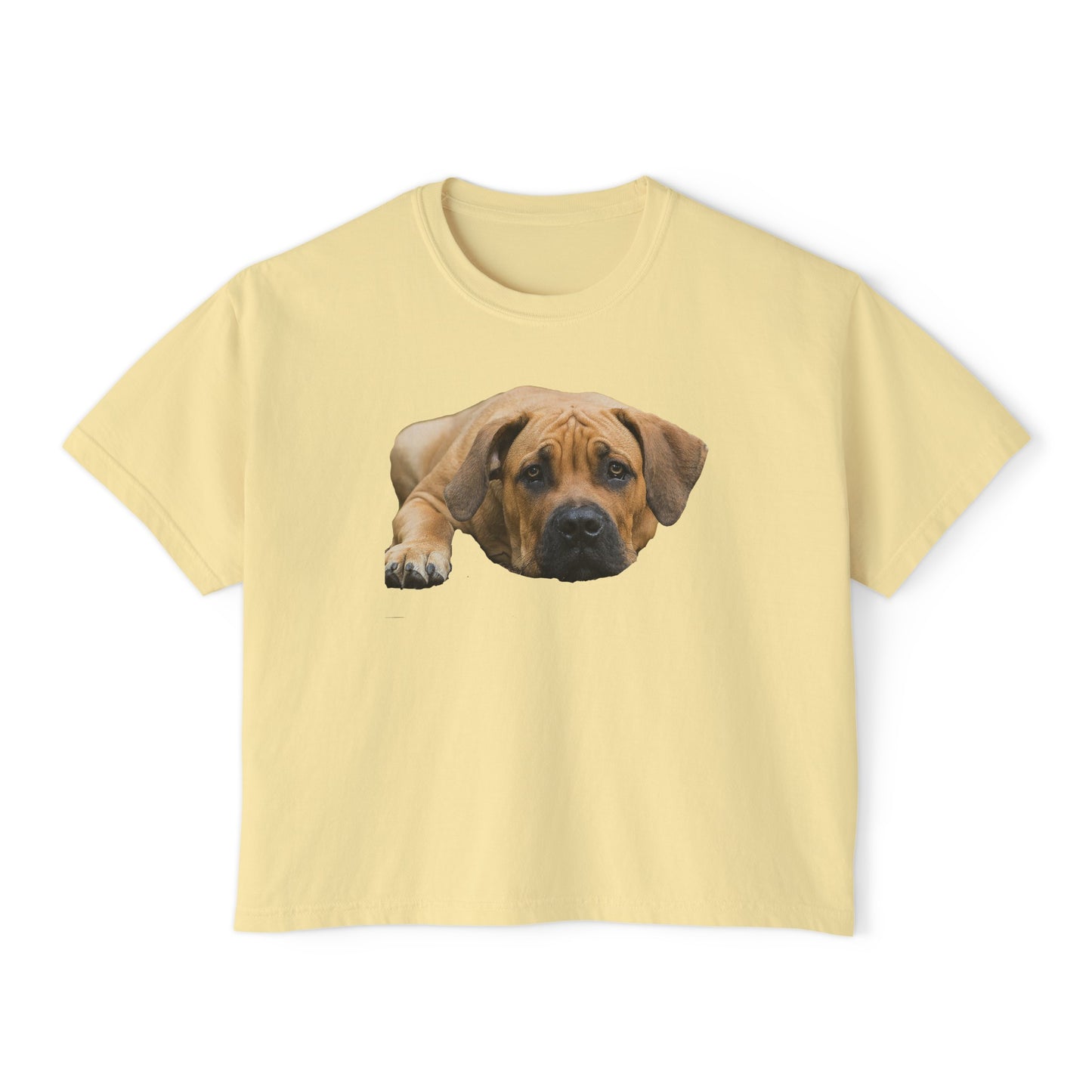 Boerboel Women's Oversize Boxy Tee: Embrace Comfort and Style