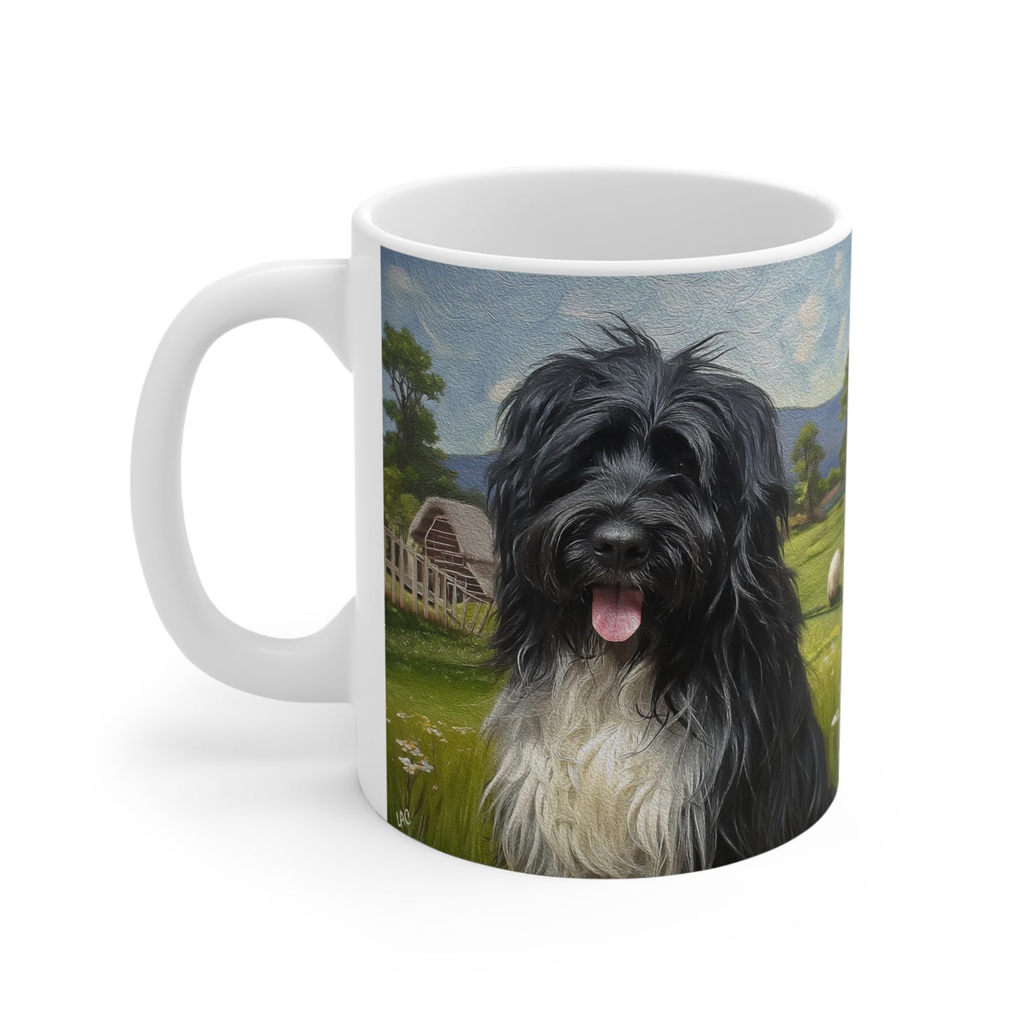 Schapendoes - Dutch Sheepdog Ceramic Mug 11oz