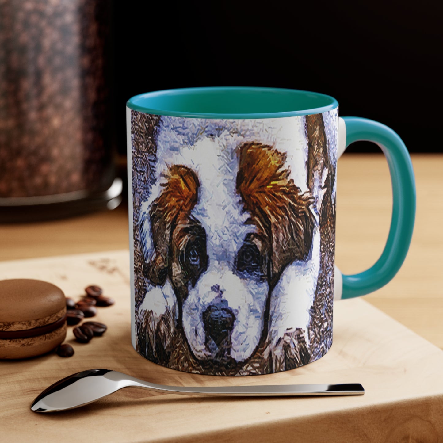 St. Bernard 'Sontuc' Accent Coffee Mug - Your Morning Companion