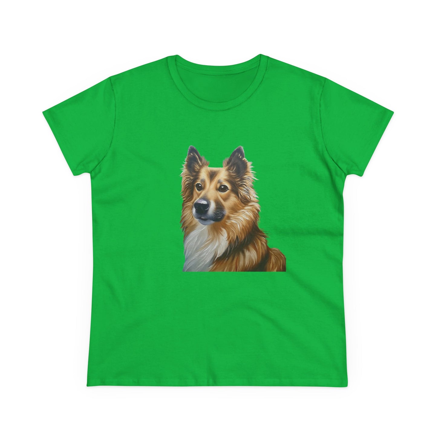Icelandic Sheepdog Women's Midweight Cotton Tee