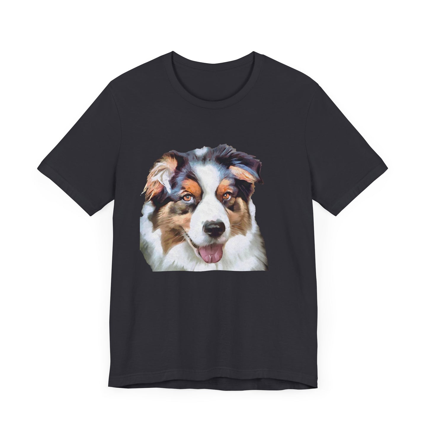 Australian Shepherd 'Blue Merle' Unisex Jersey Short Sleeve Tee