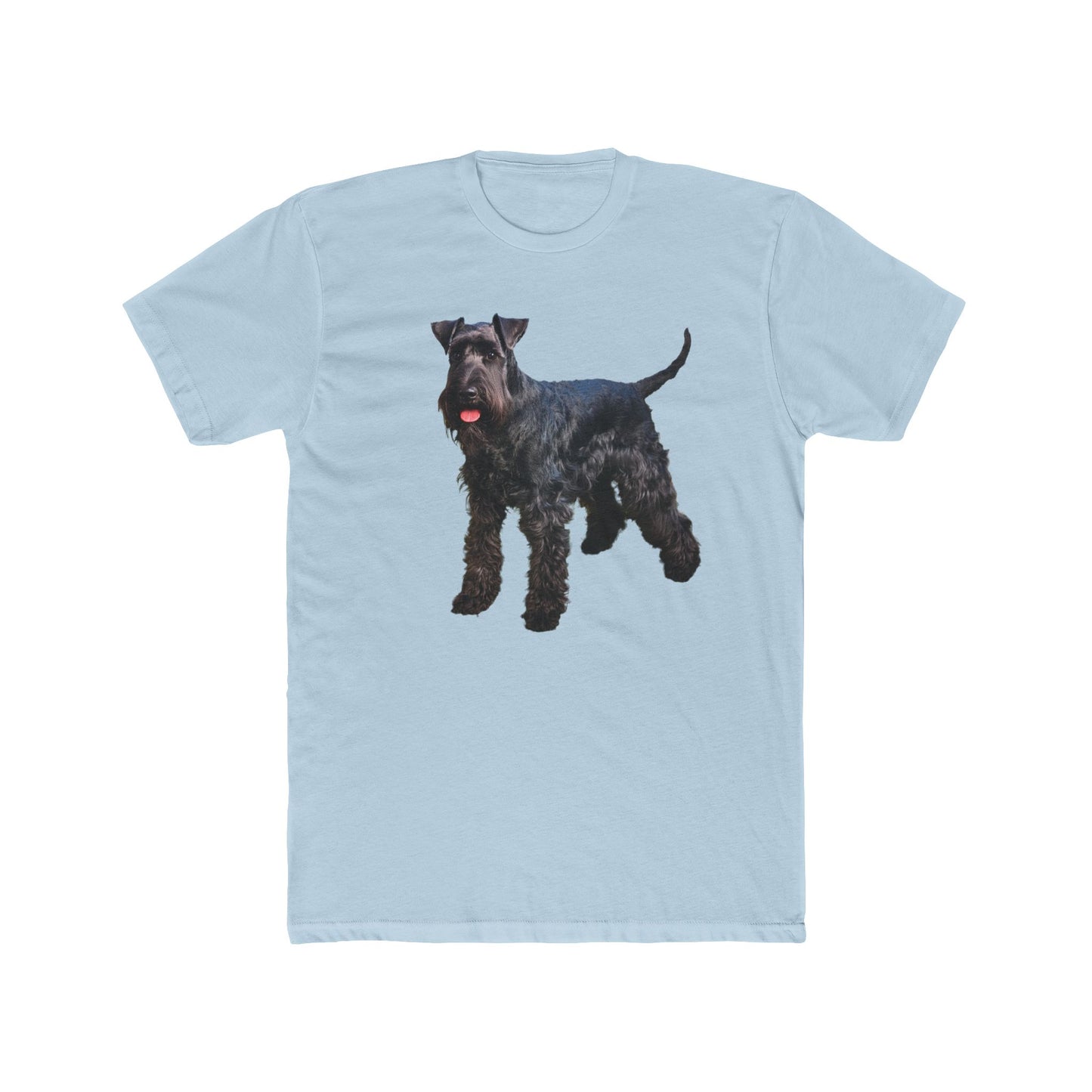 Kerry Blue Men's Fitted Cotton Crew Tee