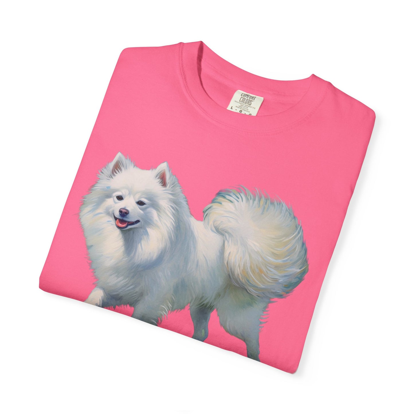 Japanese Spitz - Unisex Relaxed Garment-Dyed T-shirt