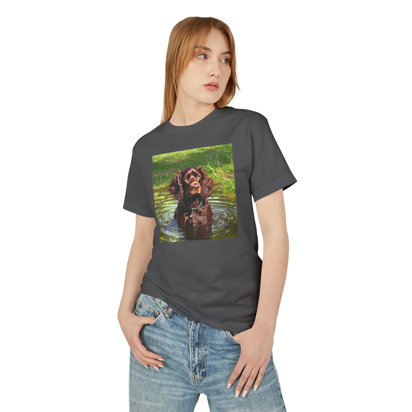 Boykin Spaniel Unisex Heavyweight Cotton Tee