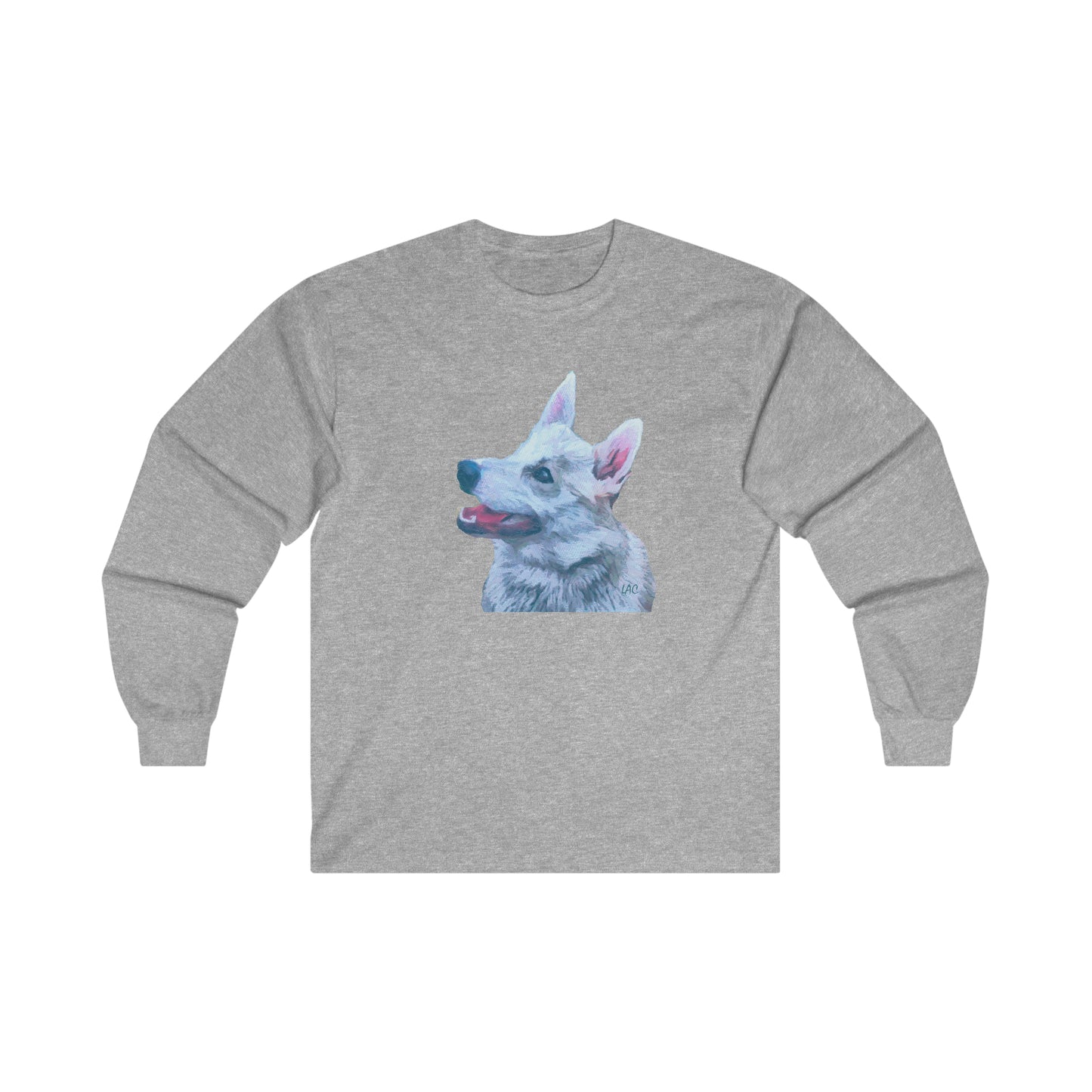 Norwegian Buhund Cotton Long Sleeve Tee