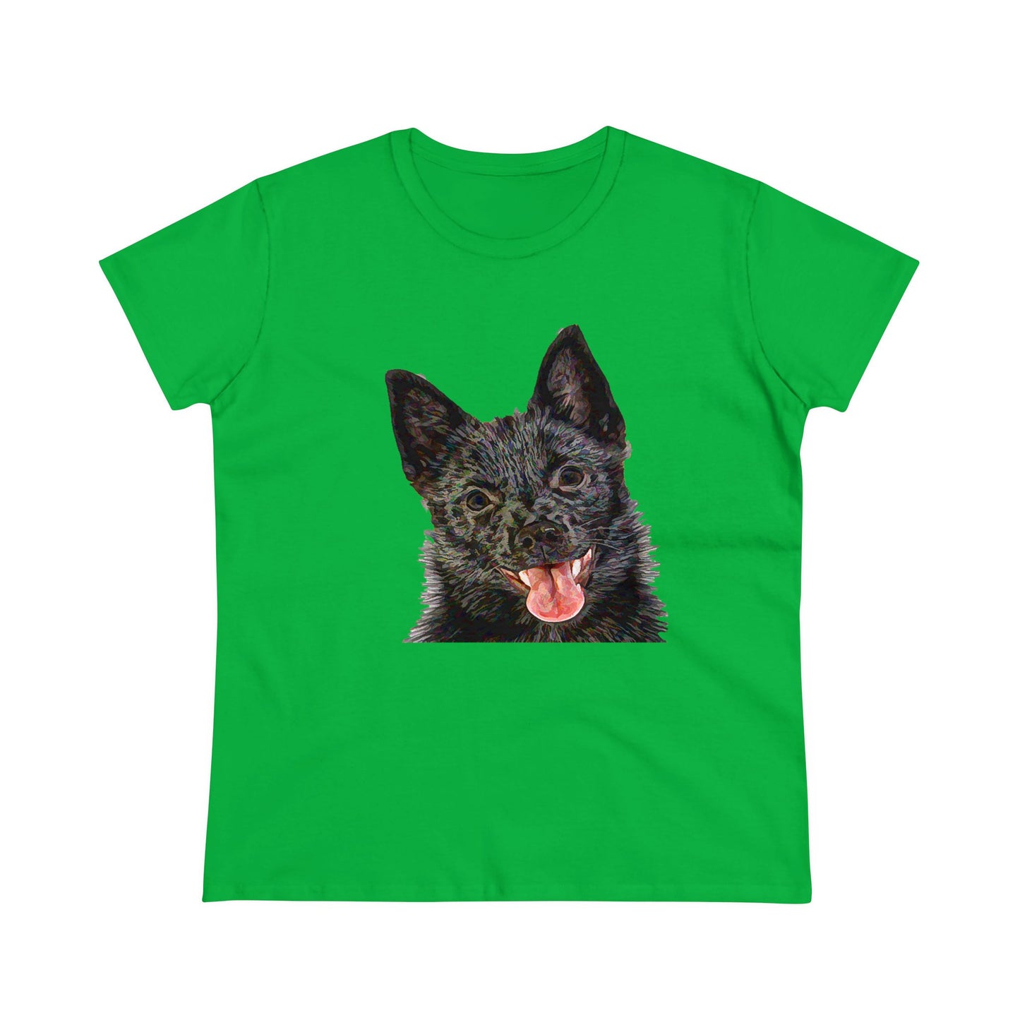 Schipperke Women's Midweight Cotton Tee