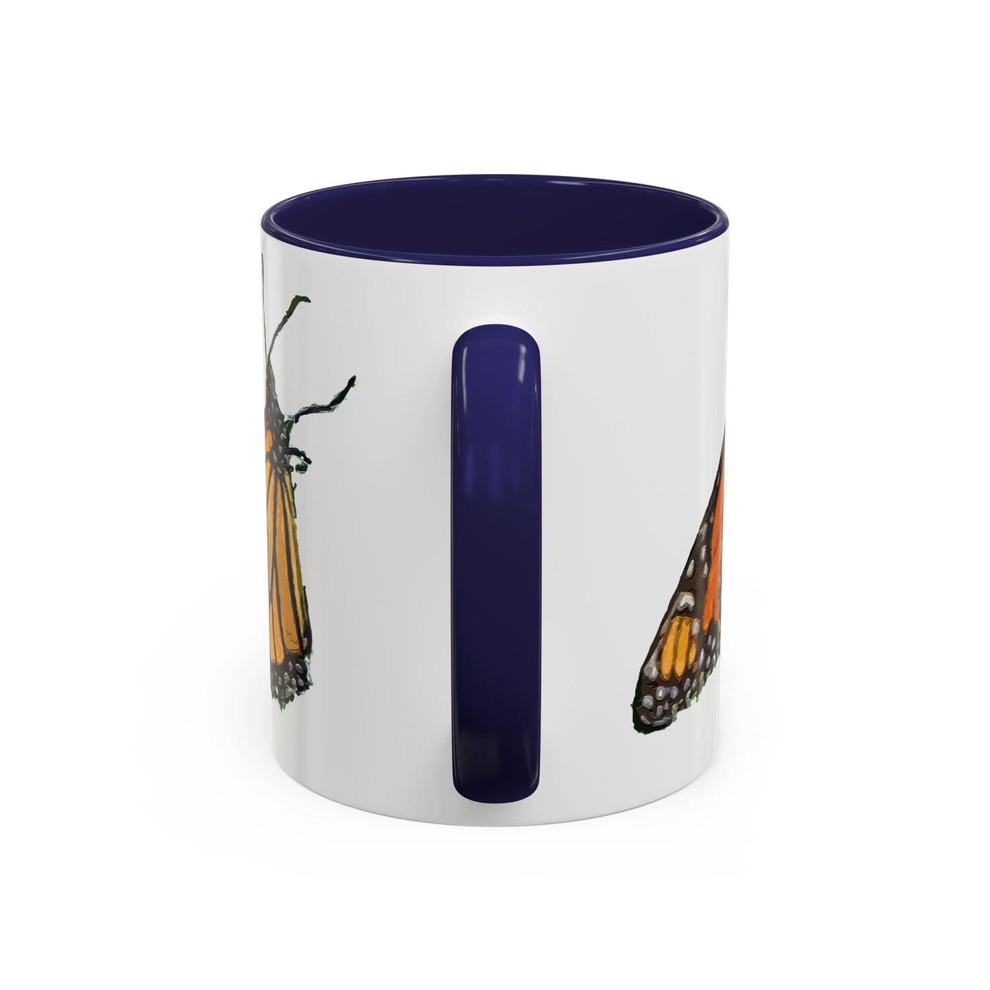 Monarch Butterfly Accent Coffee Mug, 11oz