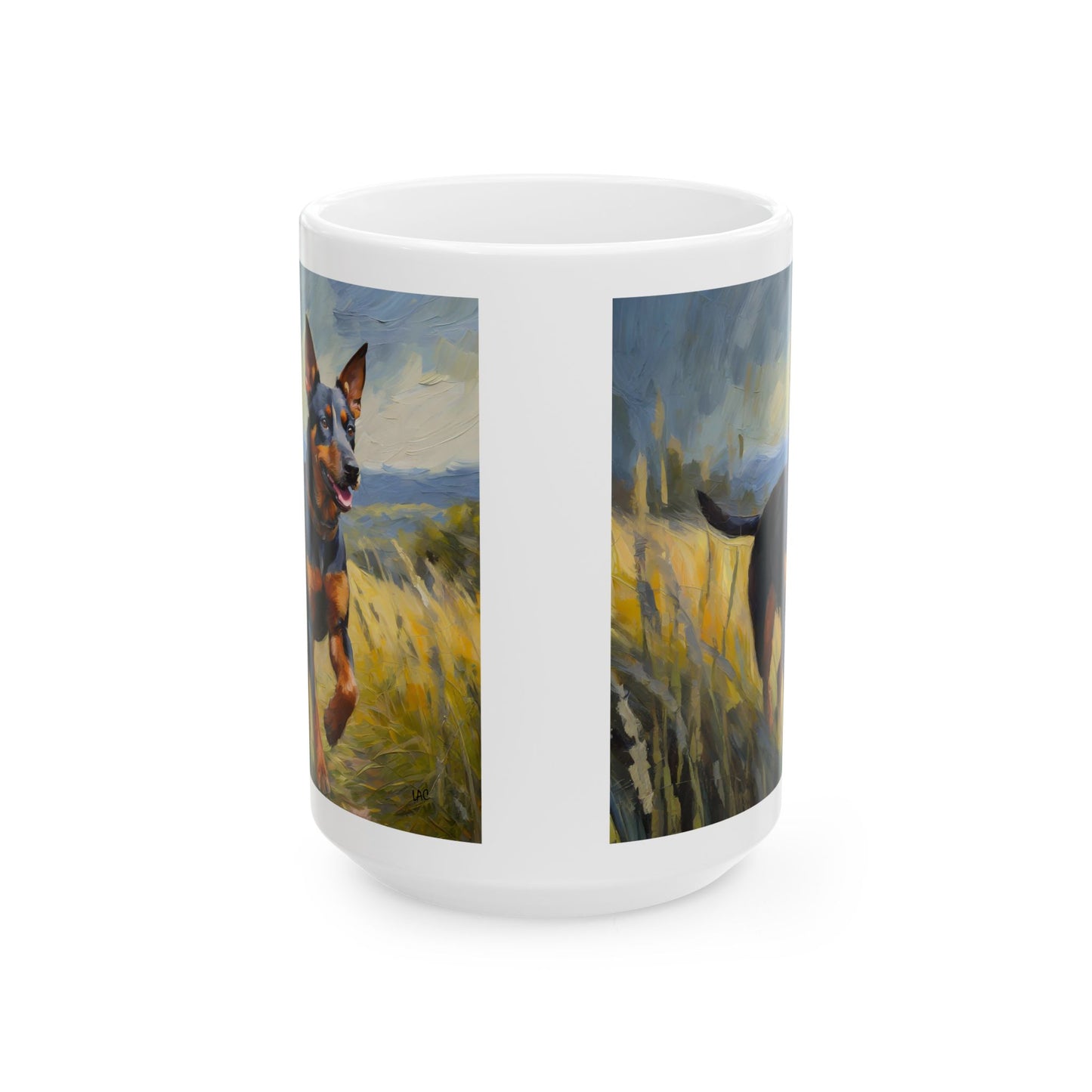 Lancashire Heeler Ceramic Mug - 2 Sizes