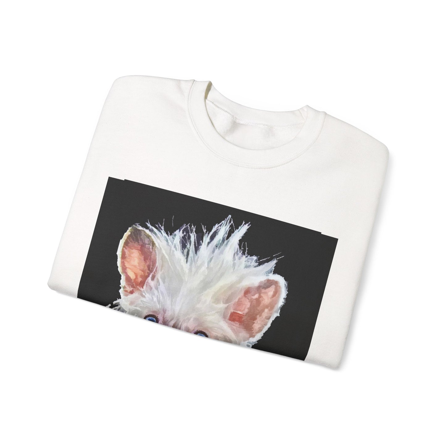 Chinese Crested Unisex 50/50 Crewneck Sweatshirt