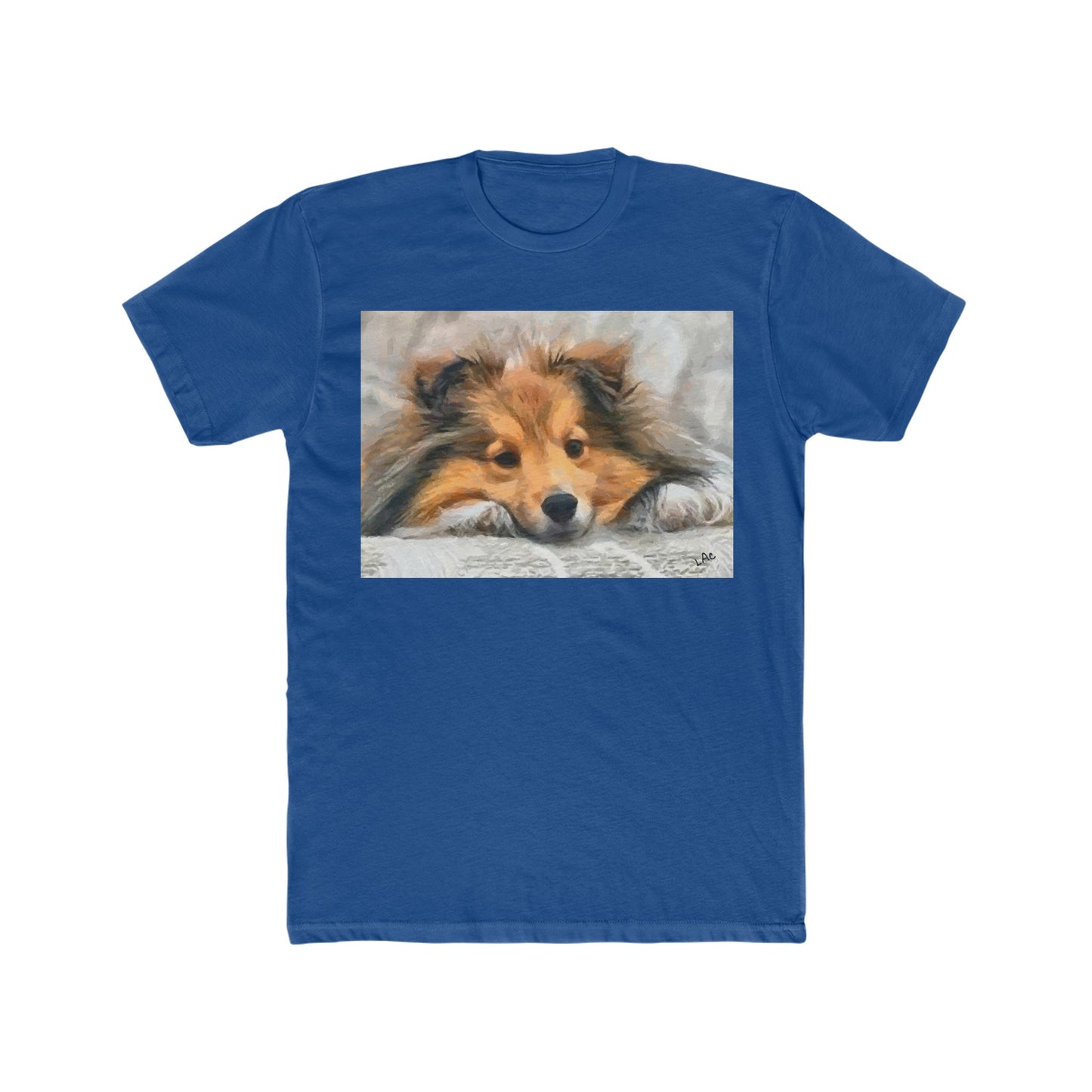 Shelti - Men's Fitted Cotton Crew Tee