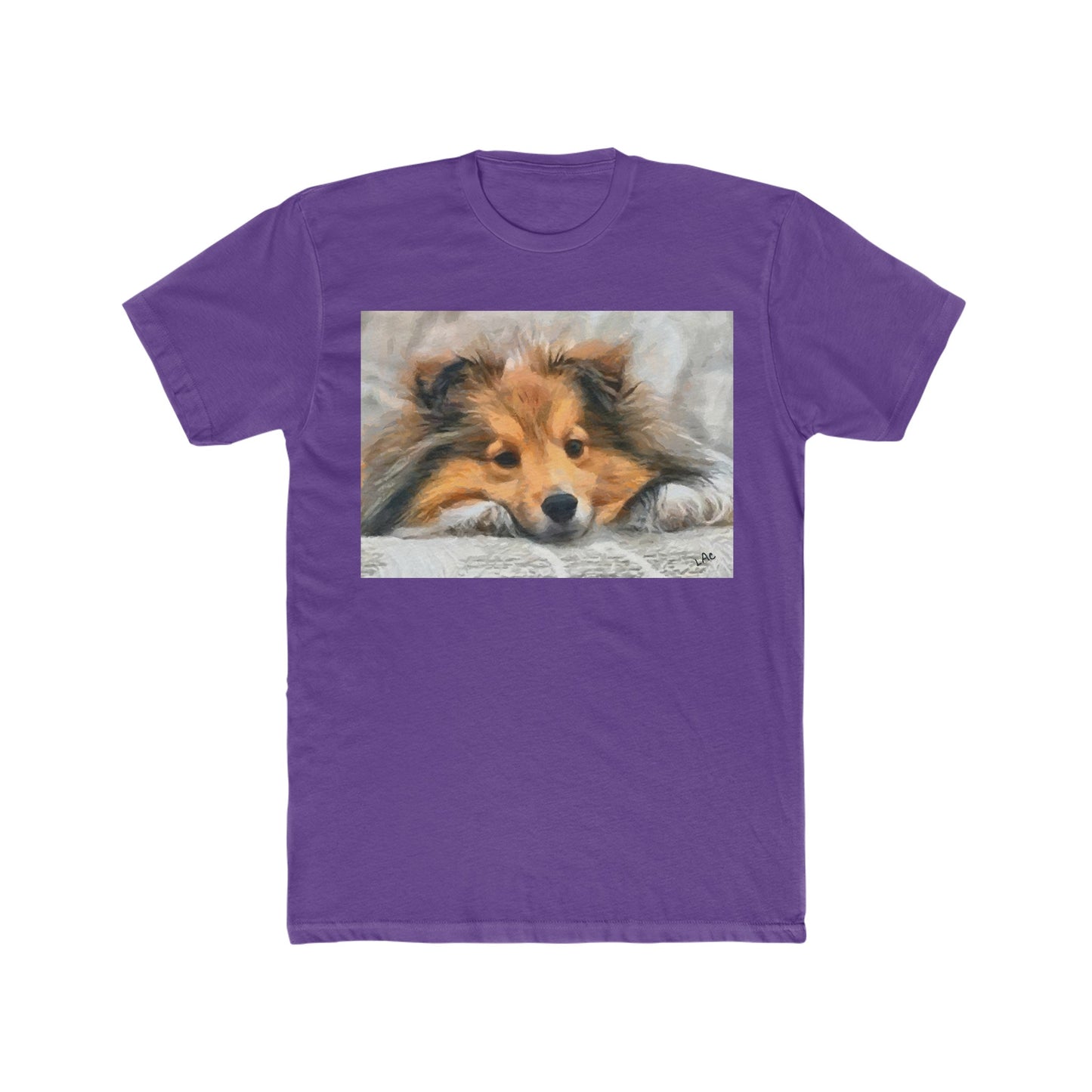 Shelti - Men's Fitted Cotton Crew Tee