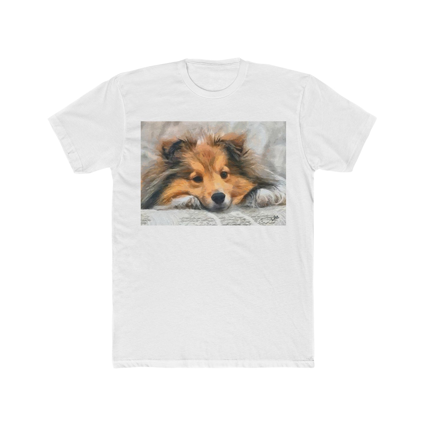 Shelti - Men's Fitted Cotton Crew Tee