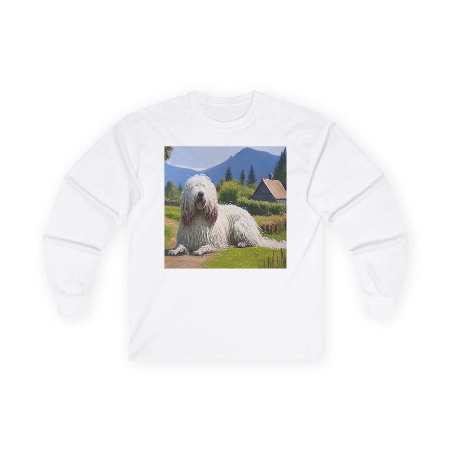 Hungarian Komondor Unisex Classic Cotton Long Sleeve Tee