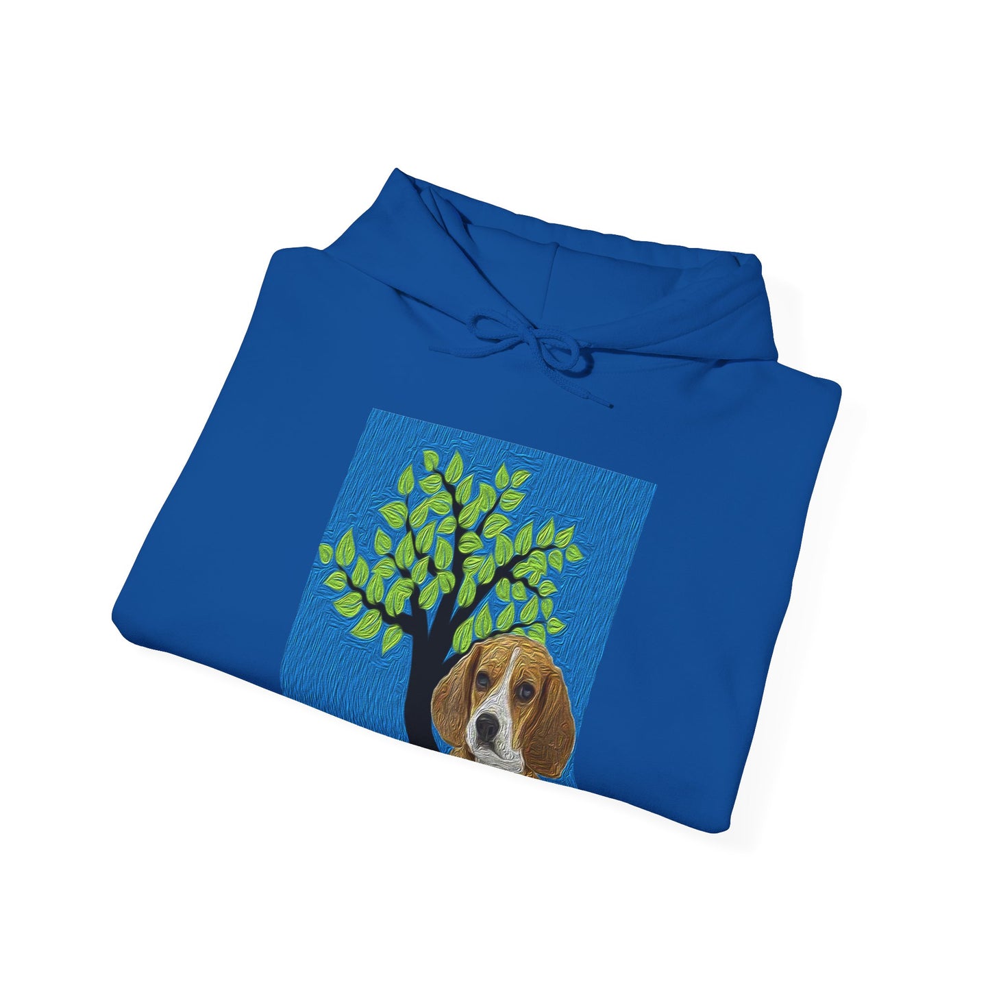 Beagle 'Hopper' Unisex 50/50 Hoodie