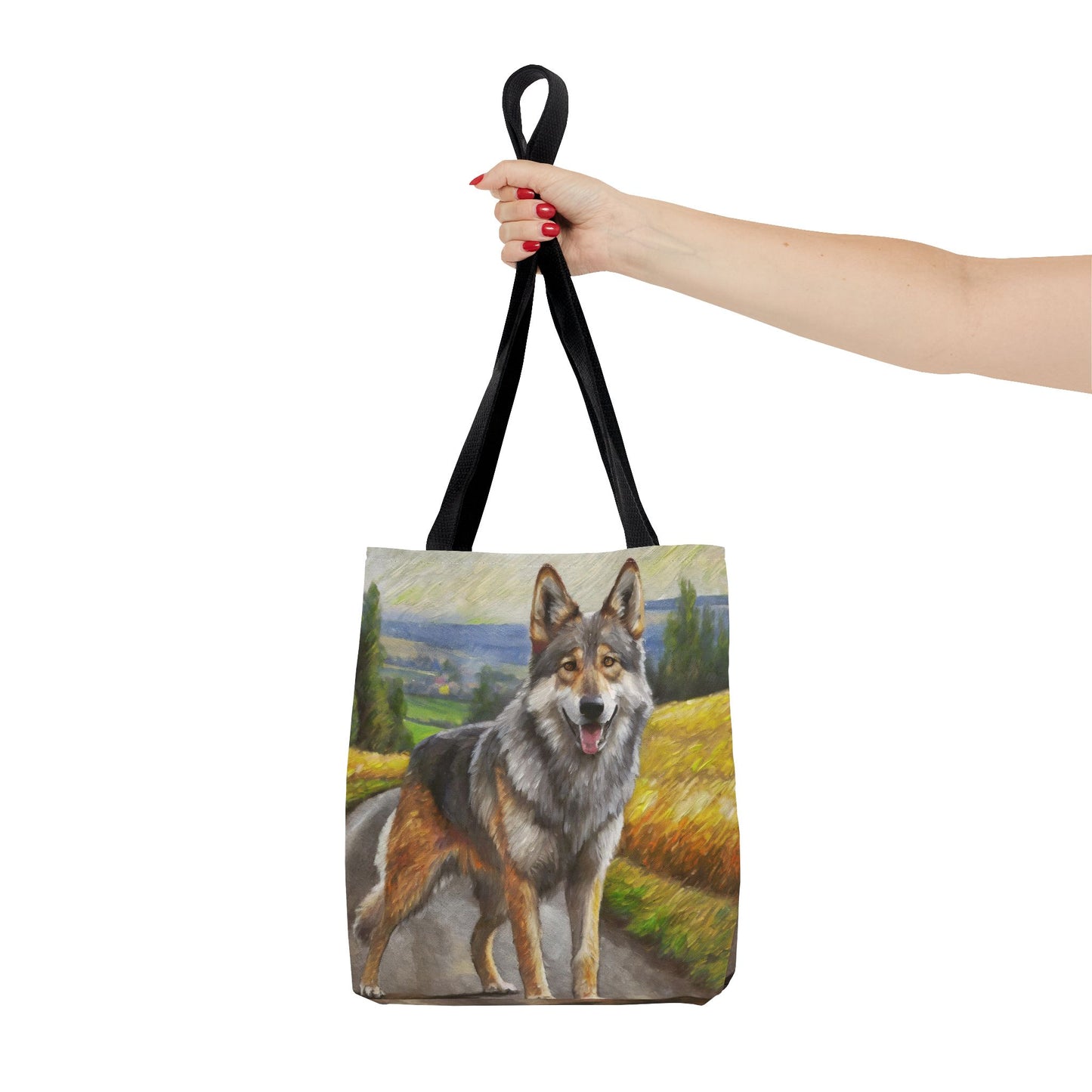 Czechoslovakian Vlcak 'Wolfdog' Tote Bag (AOP)
