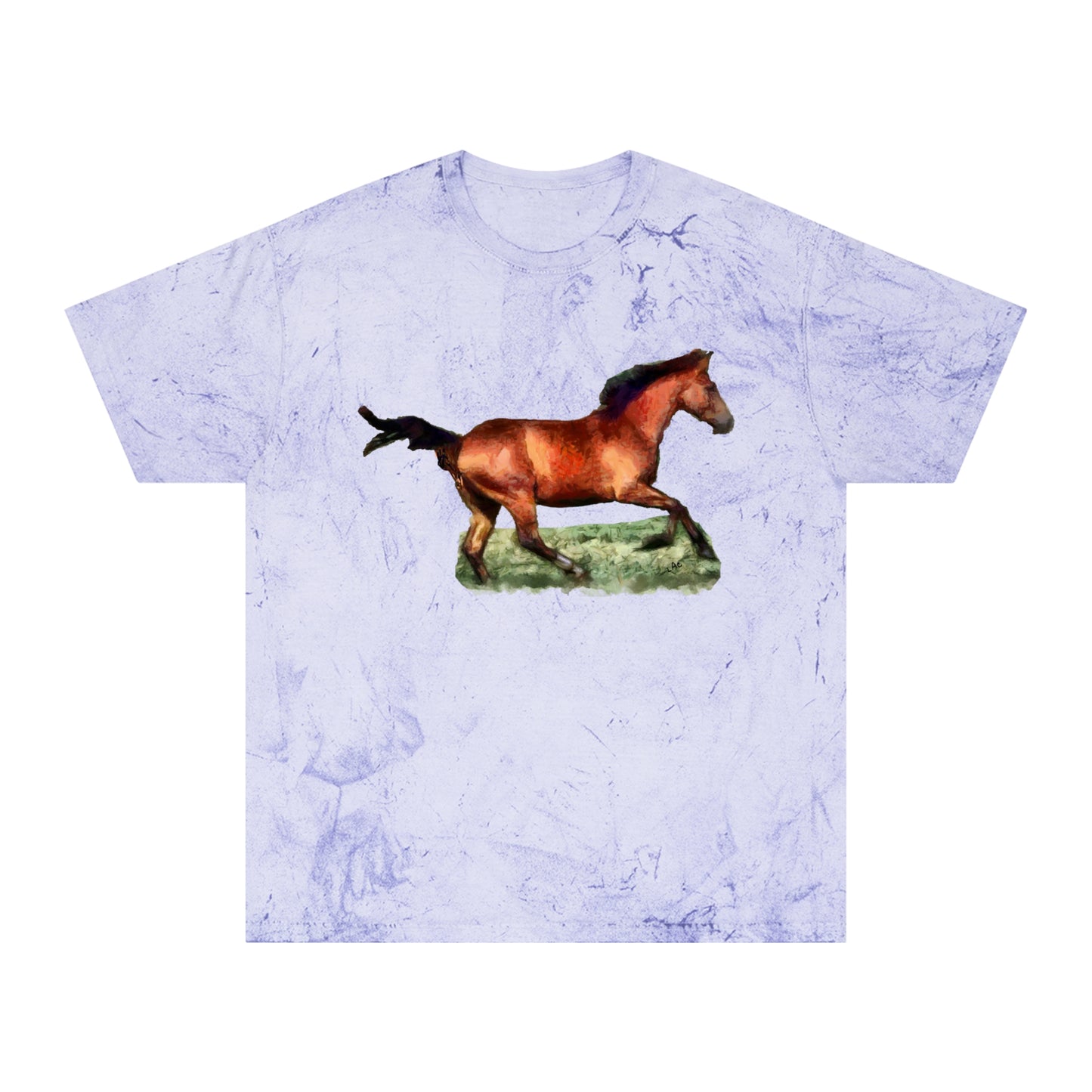 Horse 'Sam' Unisex Cotton Color Blast T-Shirt