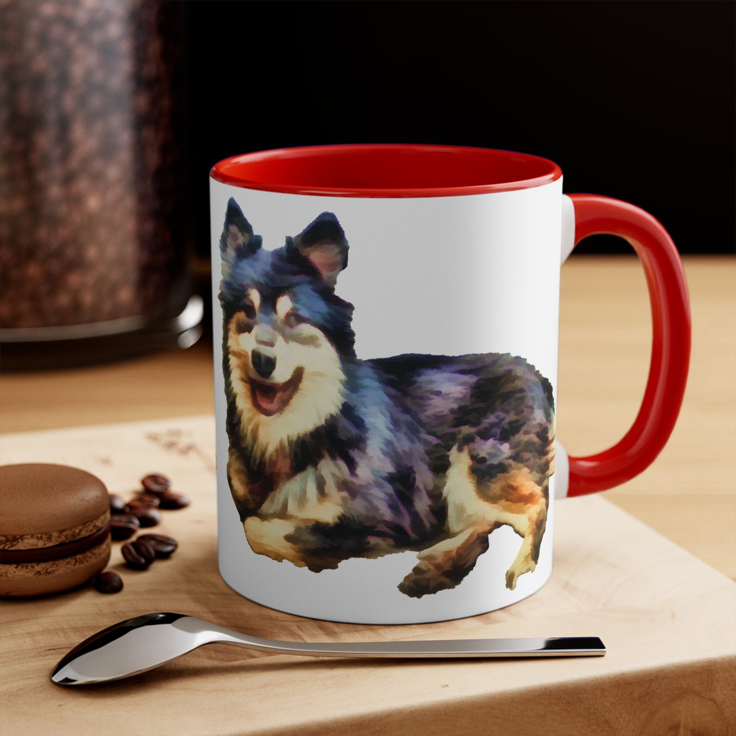 Finnish Lapphund Accent Coffee Mug, 11oz