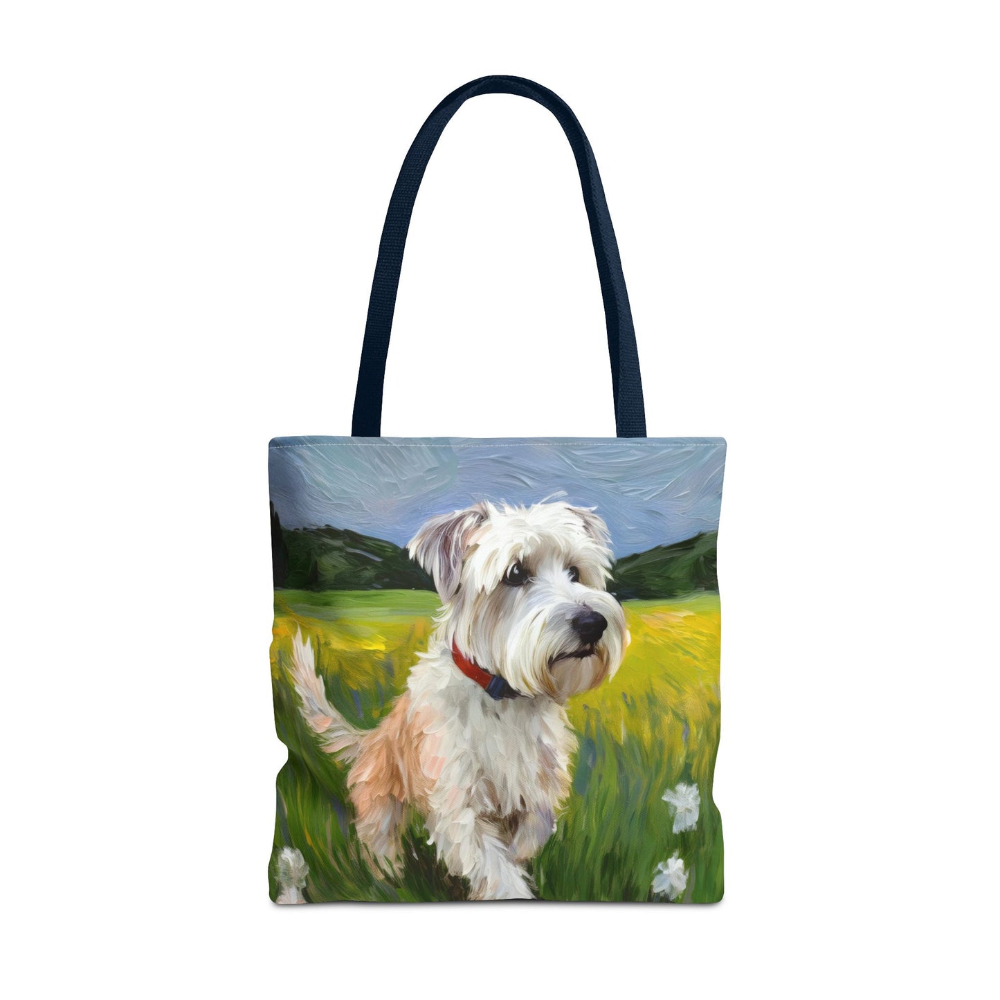 Dandie Dinmont Terrier - Polyester Tote Bag (AOP)