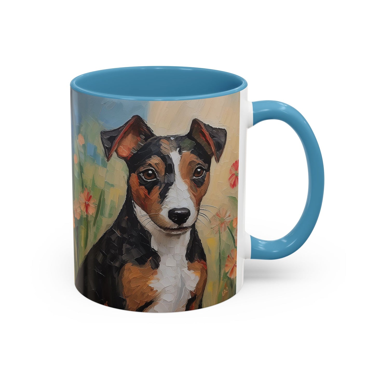Teddy Roosevelt Terrier - Ceramic Accent Coffee Mug - 2 Sizes