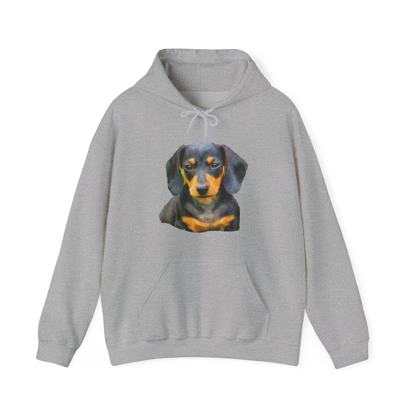 Dachshund 'Doxie #2' Unisex 50/50 Hoodie