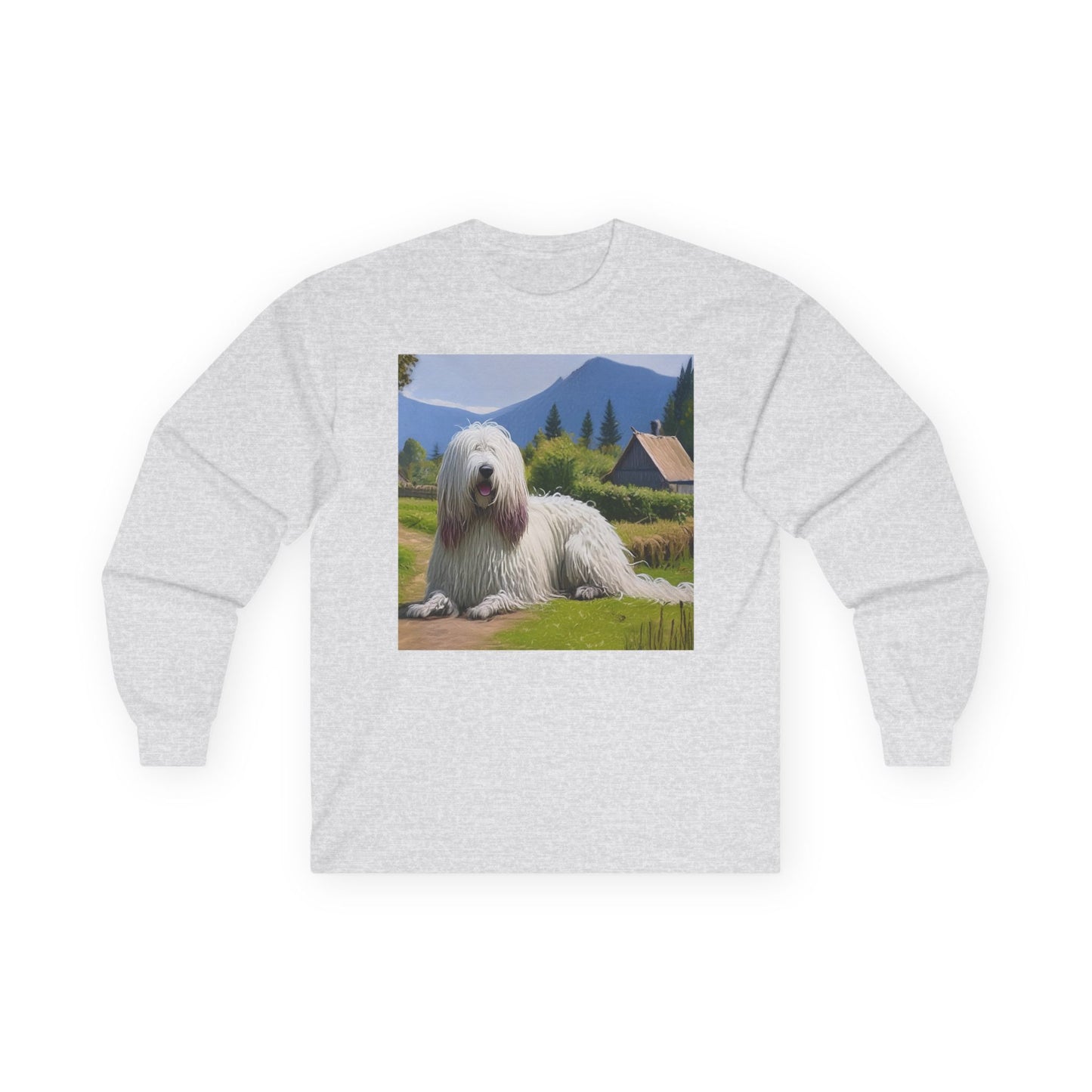 Hungarian Komondor Unisex Classic Cotton Long Sleeve Tee