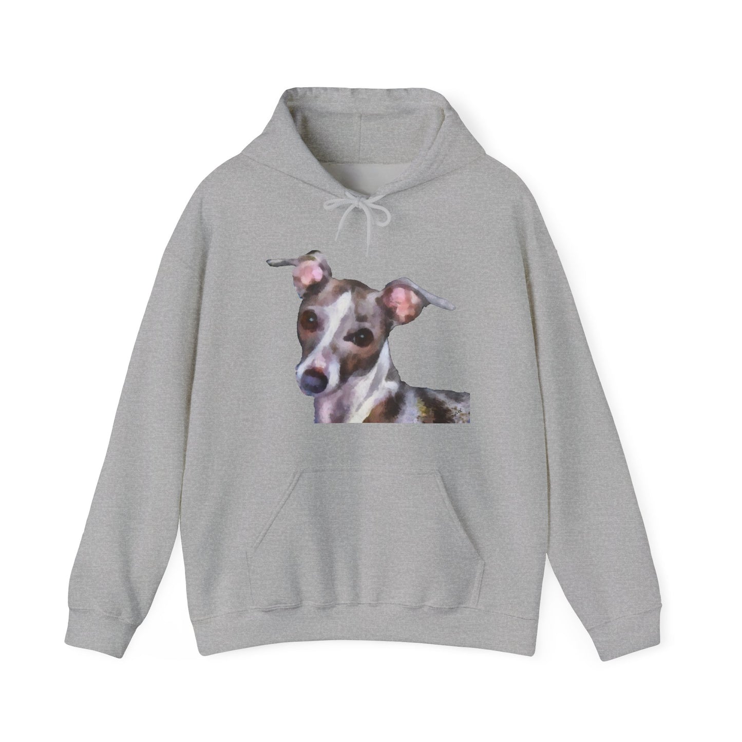 Italian Greyhound 'Lilly' Unisex 50/50 Hoodie