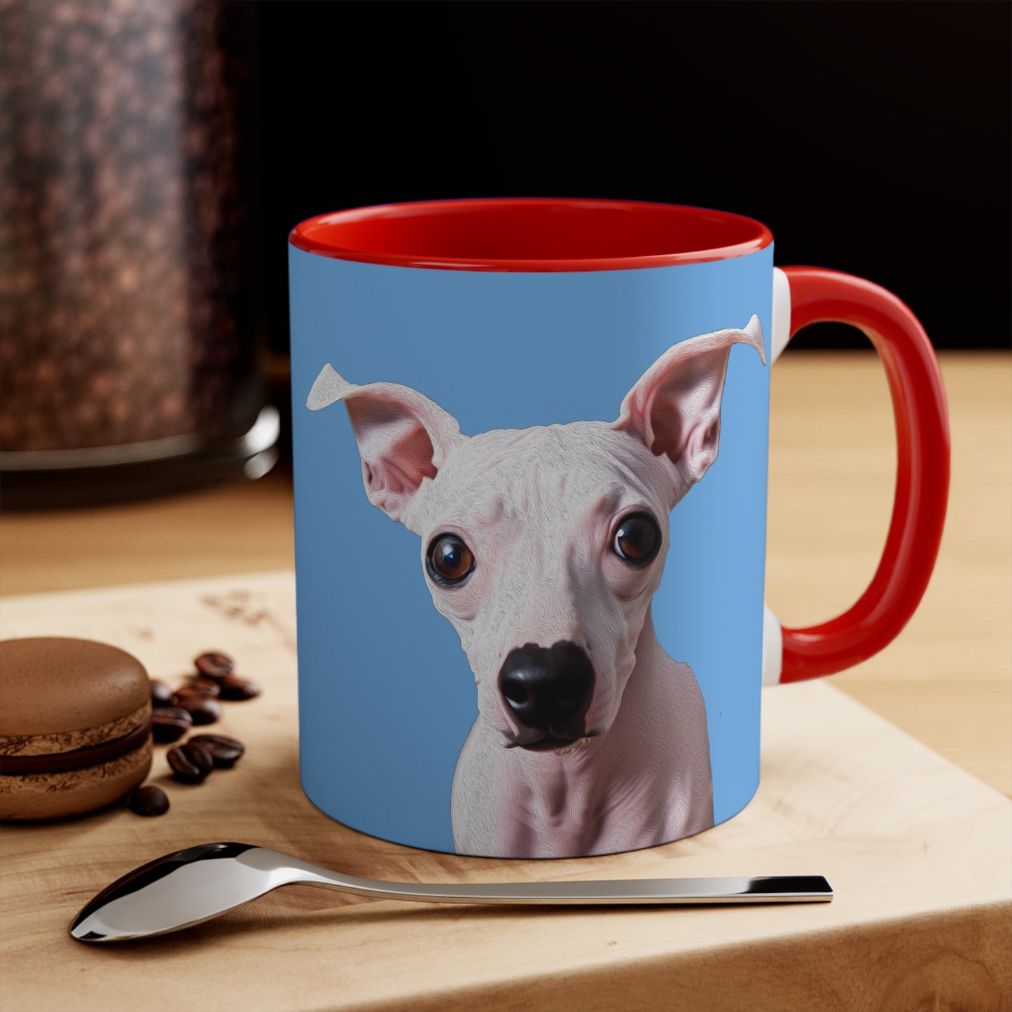 Charming American Hairless Terrier 11oz Ceramic Accent Mug