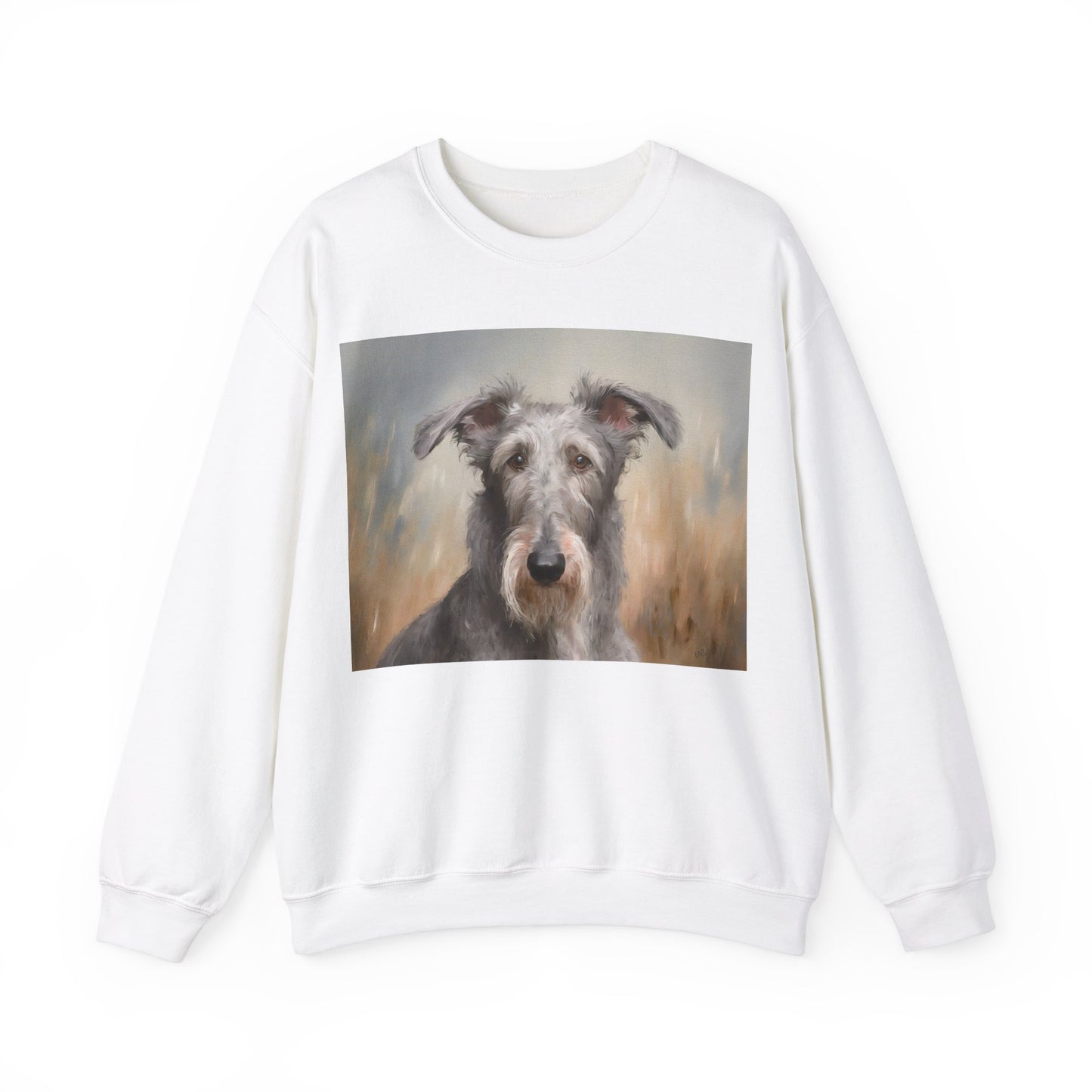 Scottish Deerhound 50/50 Crewneck Sweatshirt