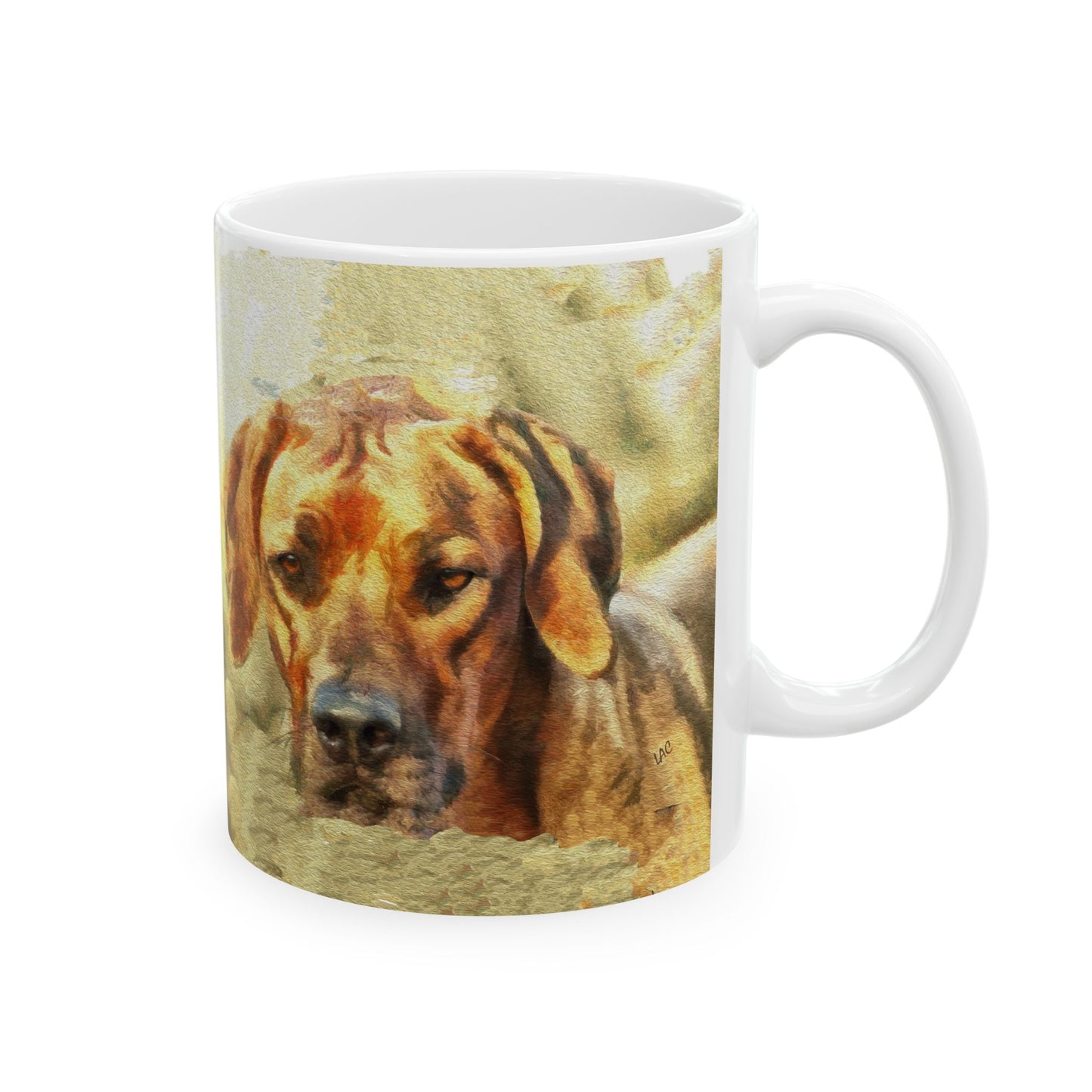 Rhodesian Ridgeback 'Zulu' Ceramic Mug 11oz