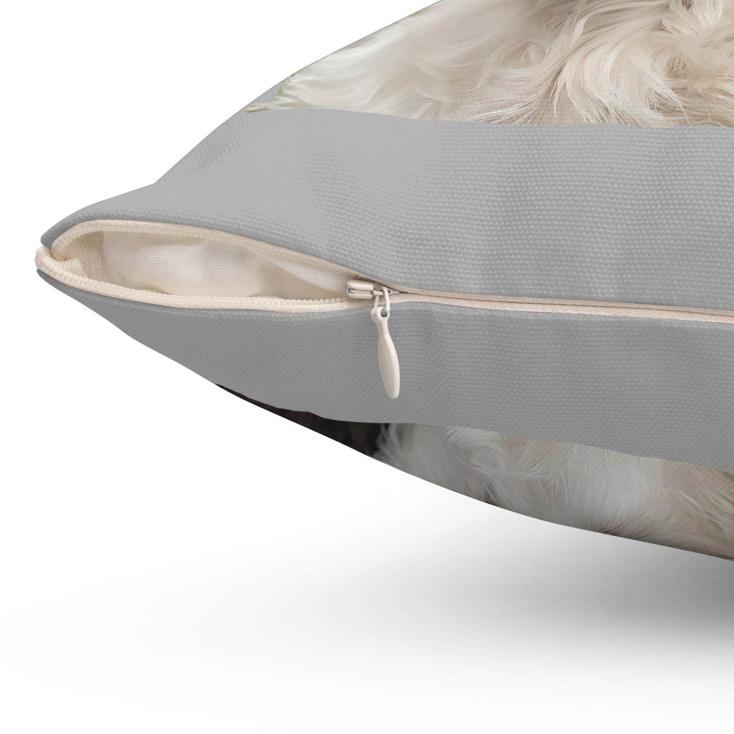 French Spaniel Spun Polyester Throw Pillow