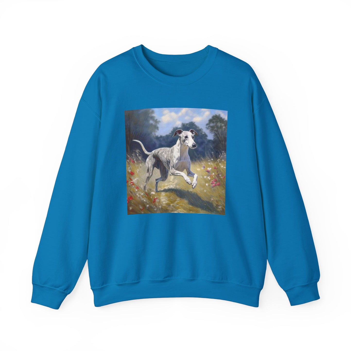 Whippet -- Unisex 50/50 Crewneck Sweatshirt