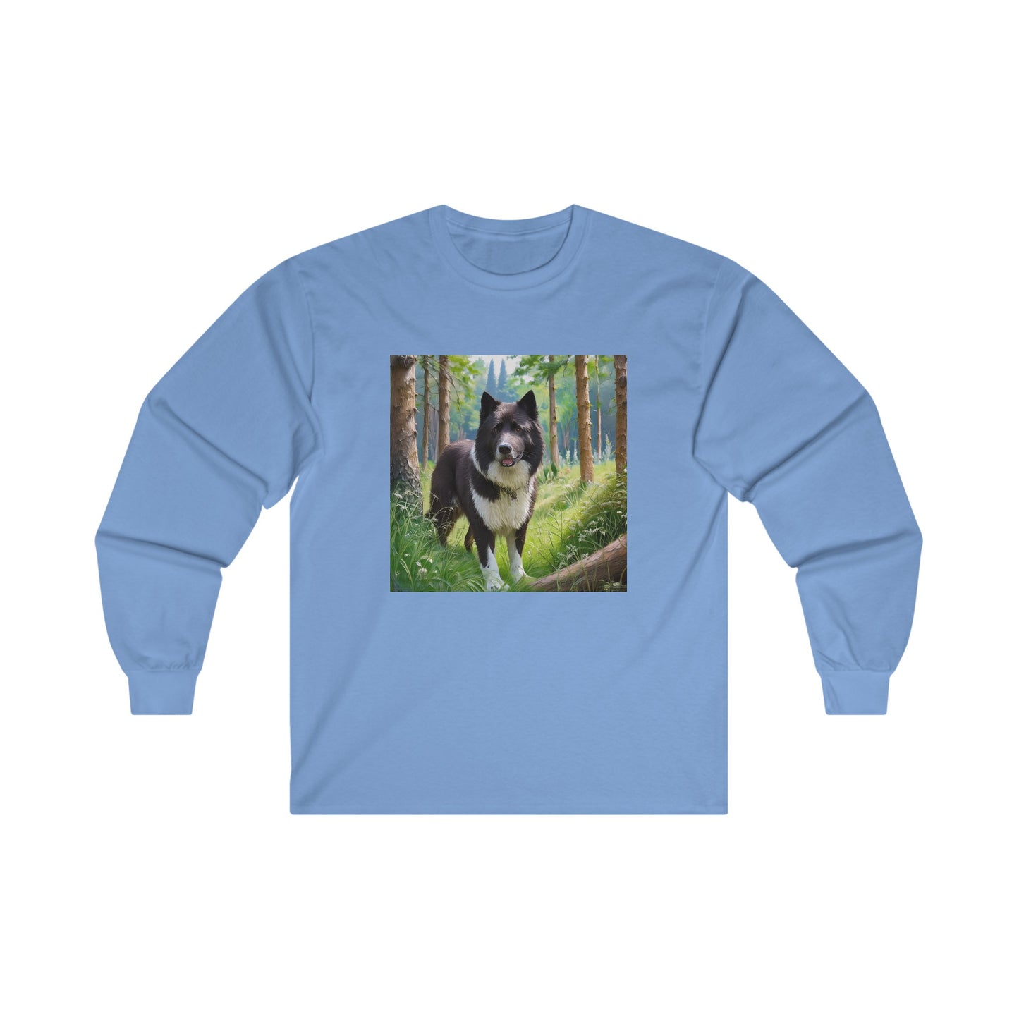 Opulent Karelian Bear Dog Unisex Classic Cotton Long Sleeve Tee