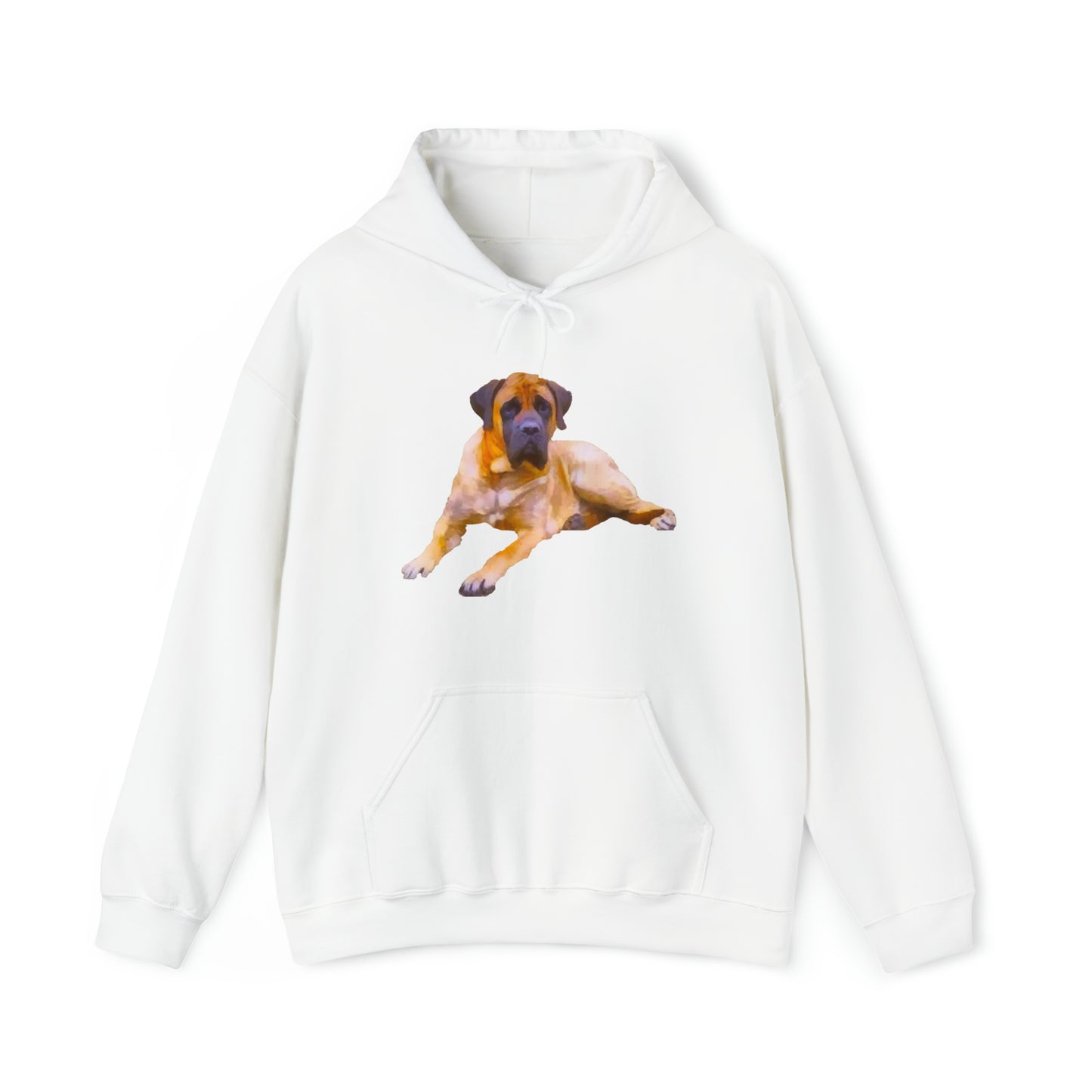 Mastiff 'Muary' Unisex 50/50 Hooded Sweatshirt