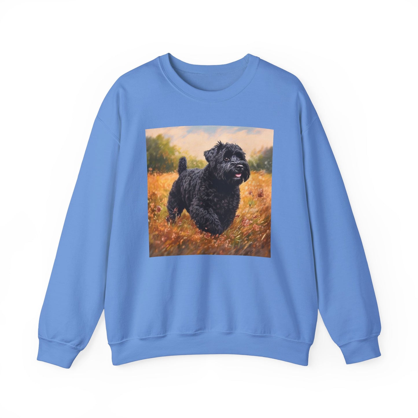 Black Russian Terrier Unisex 50/50 Crewneck Sweatshirt