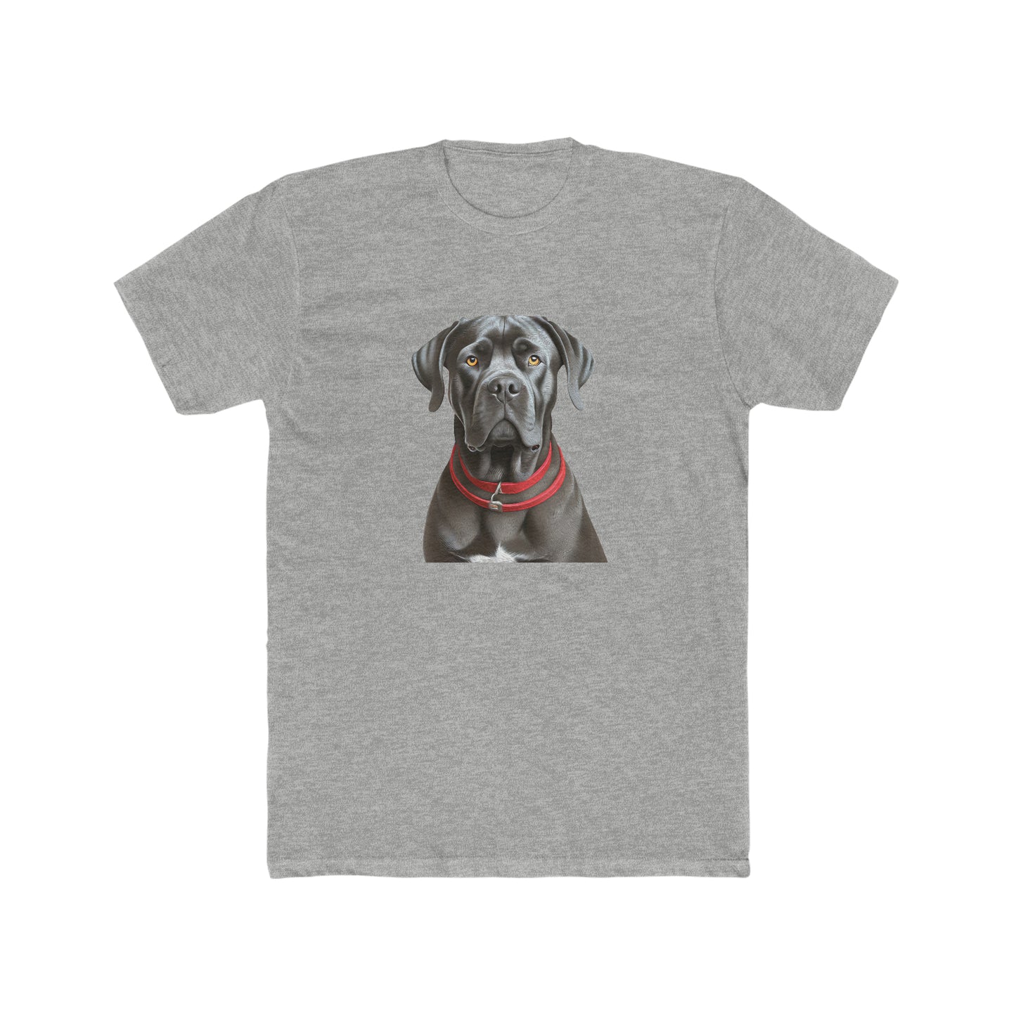 Cane Corso - Men's Fitted Cotton Crew Tee