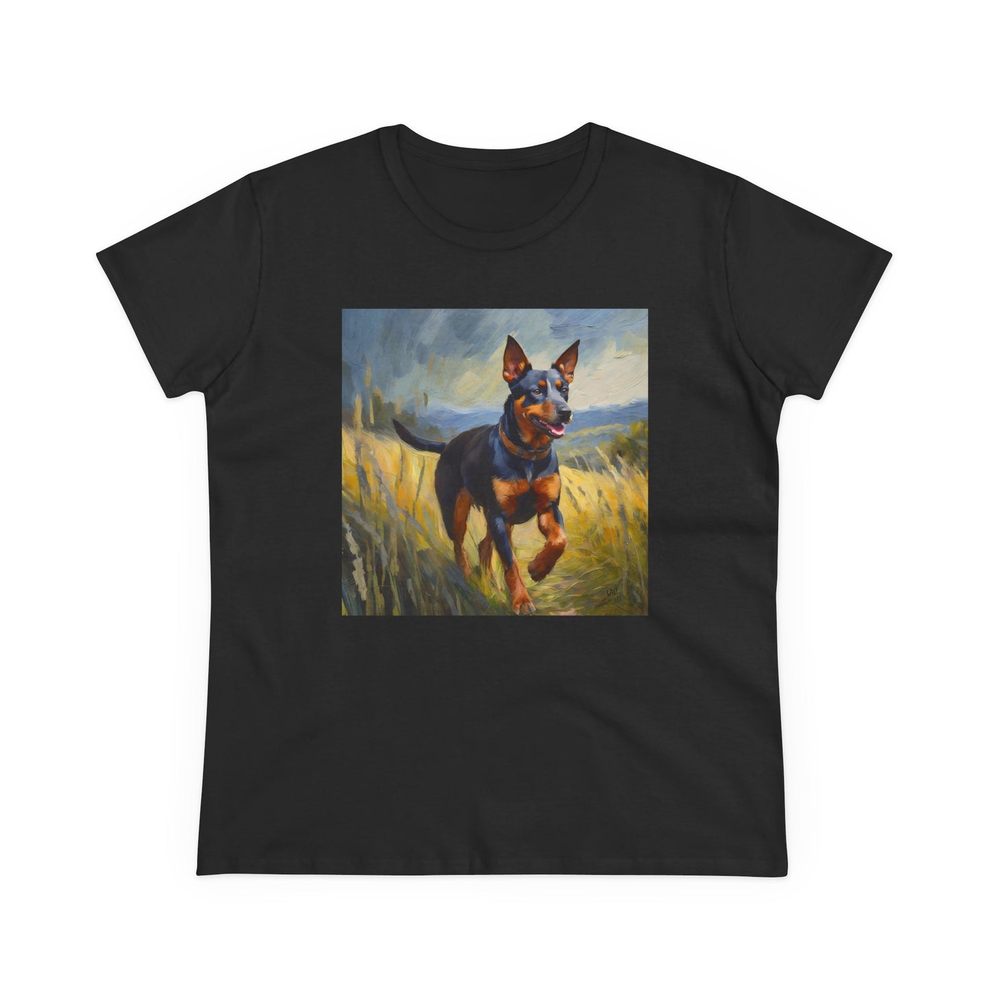 Lancashire Heeler Women's Midweight Cotton Tee
