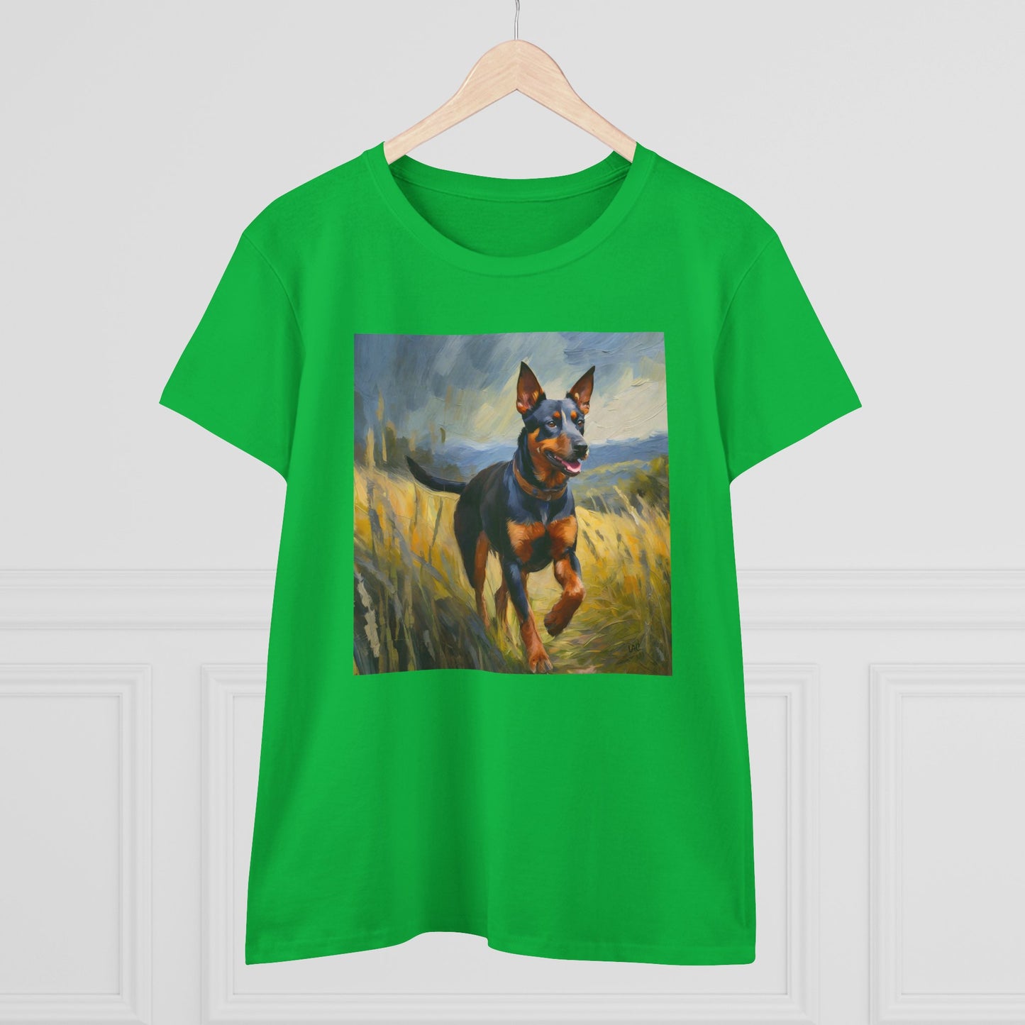 Lancashire Heeler Women's Midweight Cotton Tee