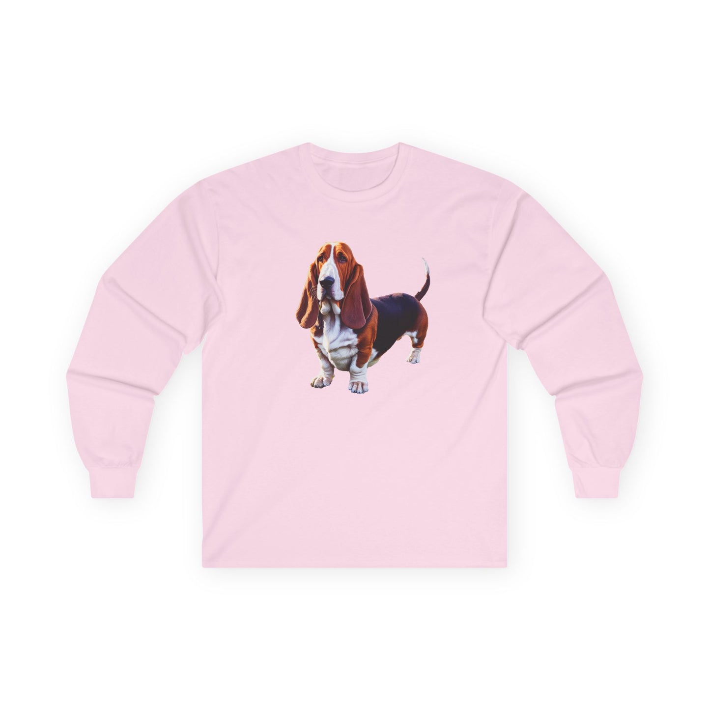 Basset Hound Unisex Classic Cotton Long Sleeve Tee
