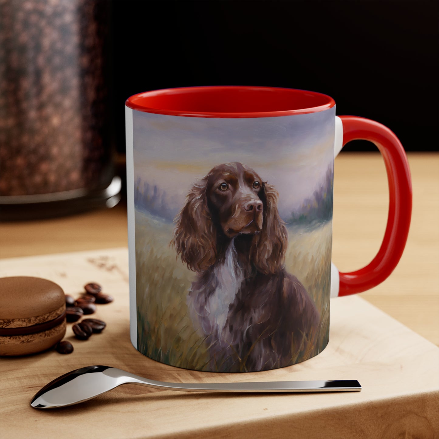 Field Spaniel 11oz Ceramic Accent Mug